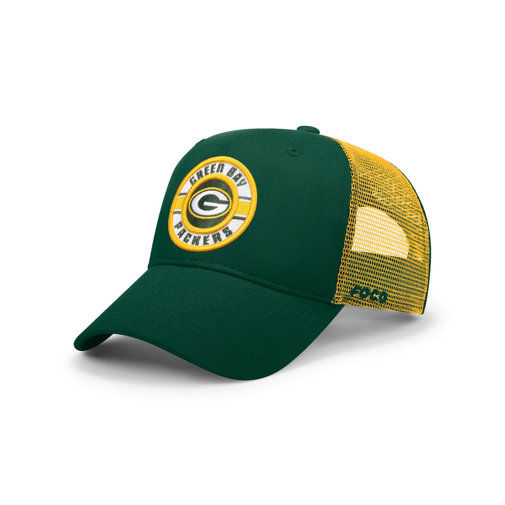Green Bay Packers Patch Two Tone Trucker Cap