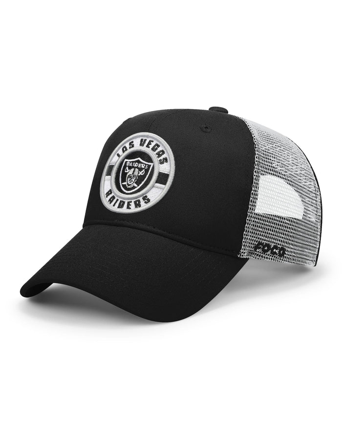 Las Vegas Raiders Patch Two Tone Trucker Cap
