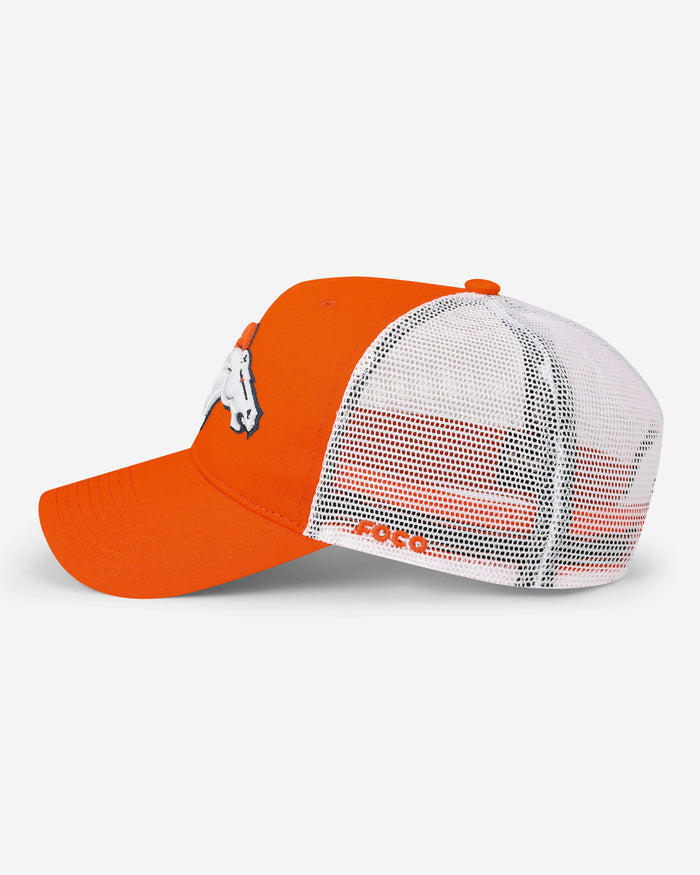 Denver Broncos Primary Logo Trucker RF Cap FOCO - FOCO.com