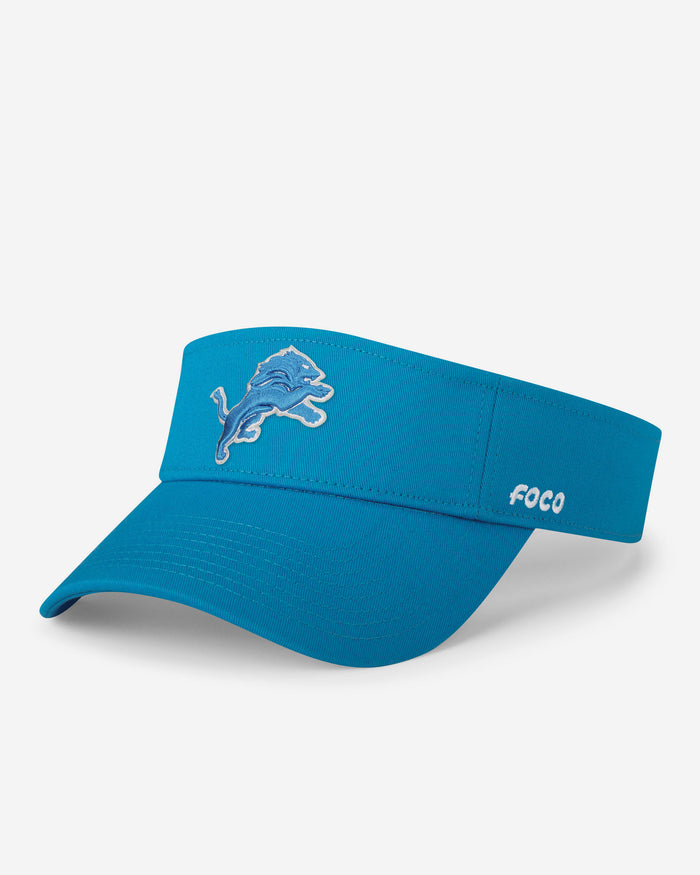 Detroit Lions Primary Logo Visor FOCO - FOCO.com