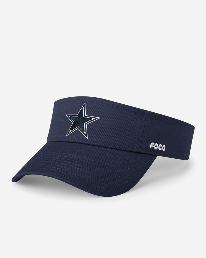 Dallas Cowboys Primary Logo Visor FOCO - FOCO.com