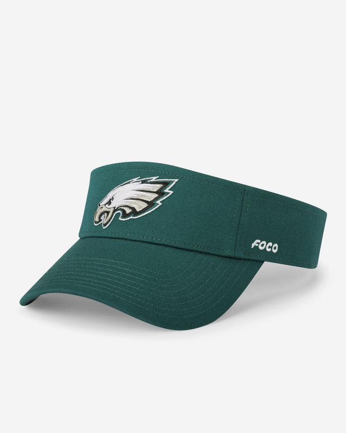 Philadelphia Eagles Primary Logo Visor FOCO - FOCO.com