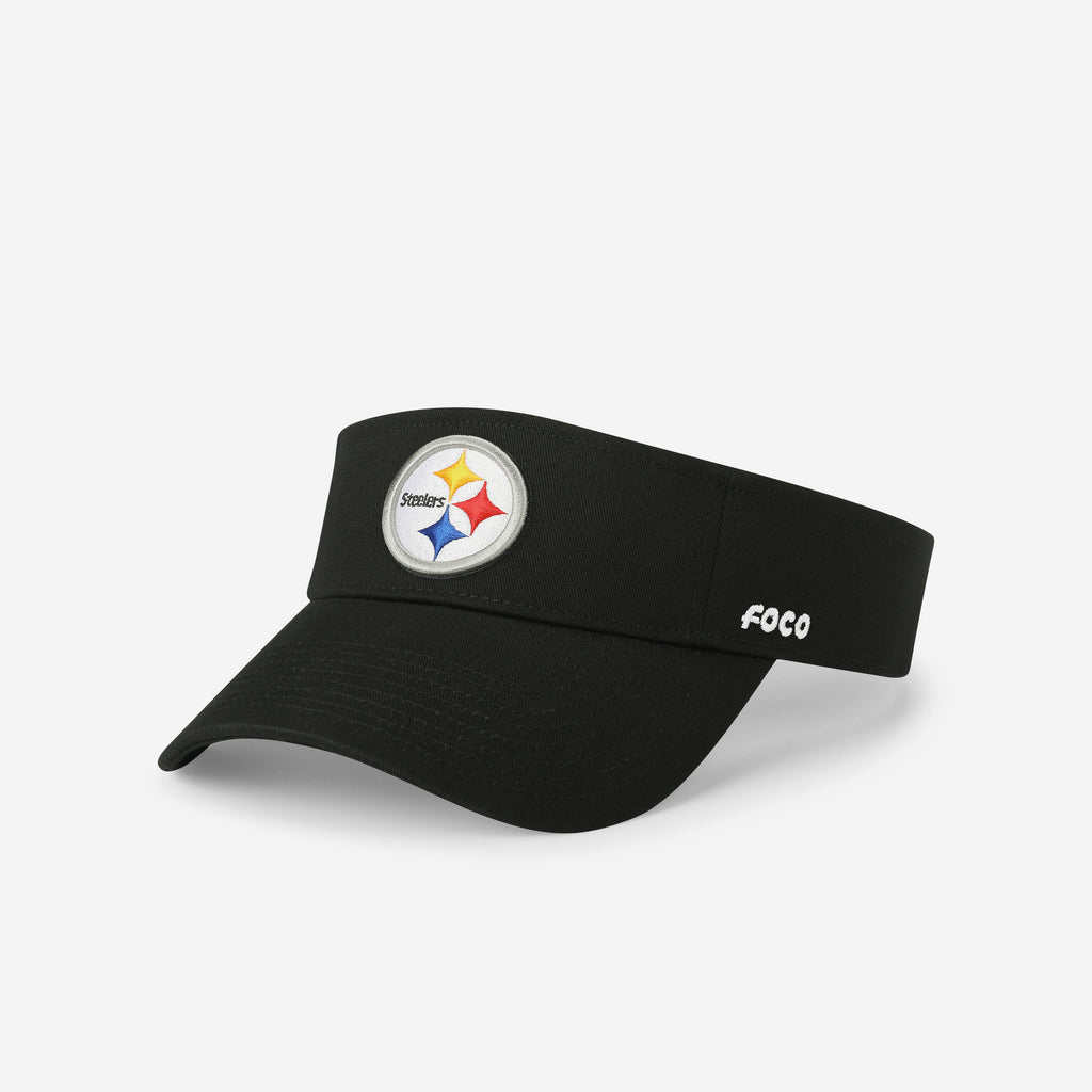 Pittsburgh Steelers Primary Logo Visor FOCO - FOCO.com