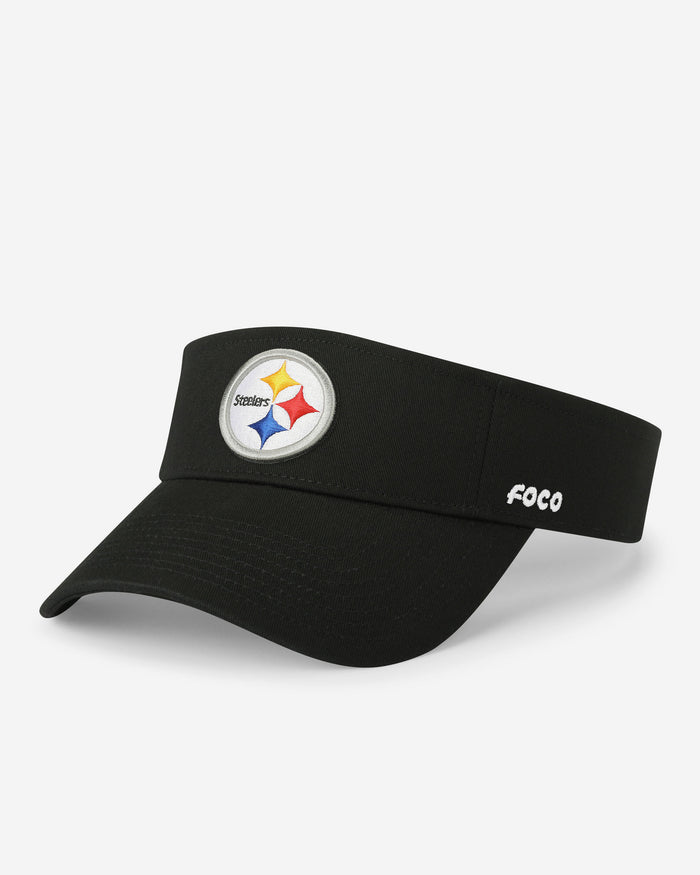 Pittsburgh Steelers Primary Logo Visor FOCO - FOCO.com