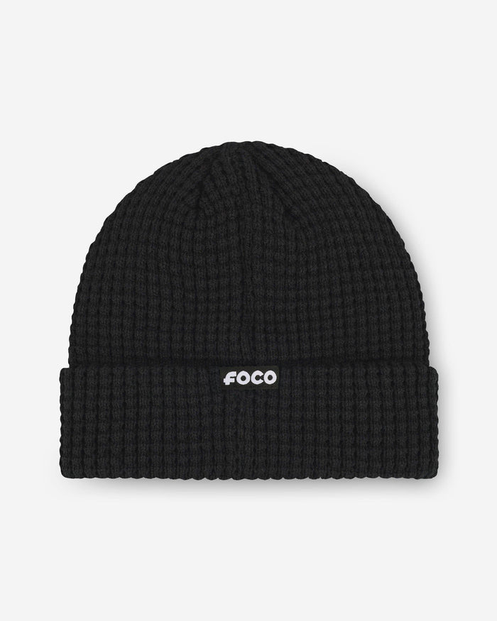Pittsburgh Steelers Primary Logo Waffle Beanie FOCO - FOCO.com