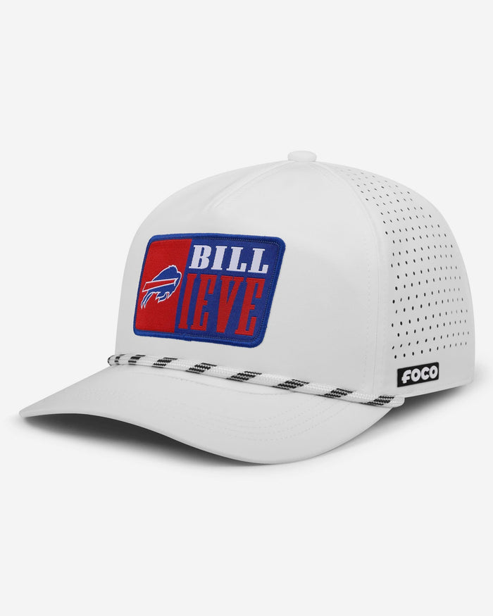 Buffalo Bills Slogan Patch Poly Pro Marquee RF Cap FOCO - FOCO.com