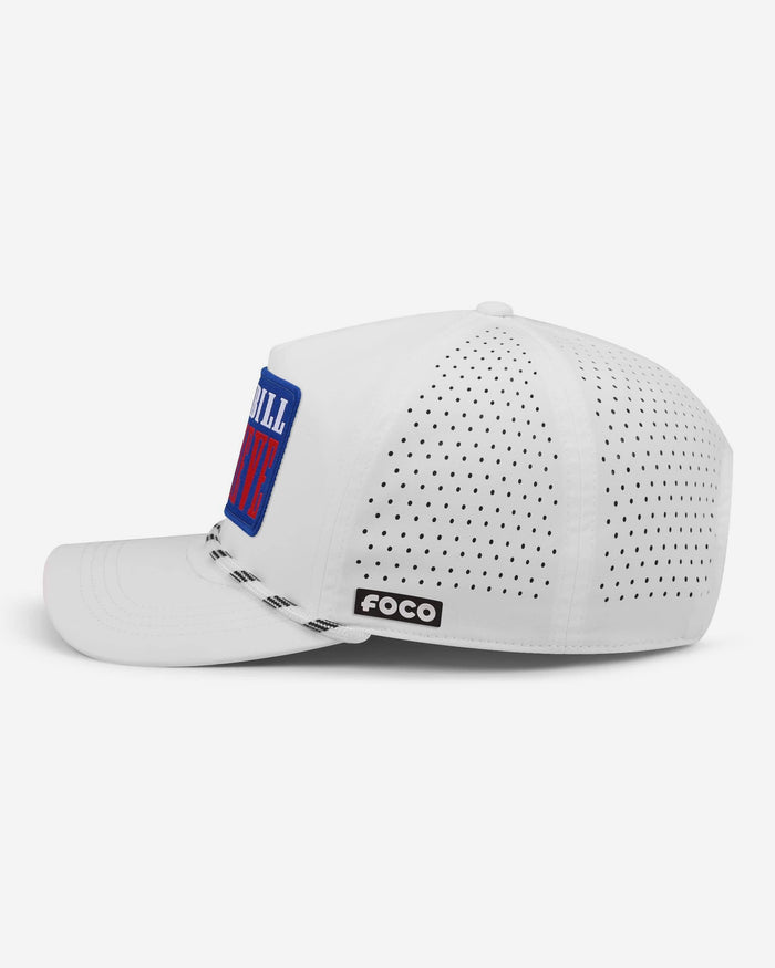 Buffalo Bills Slogan Patch Poly Pro Marquee RF Cap FOCO - FOCO.com