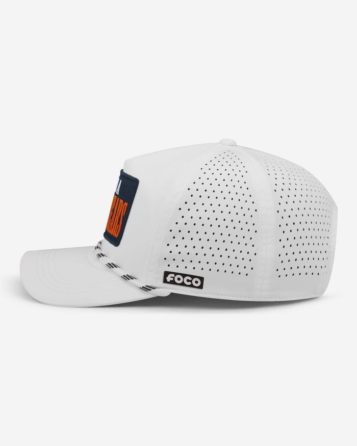 Chicago Bears Slogan Patch Poly Pro Marquee RF Cap FOCO - FOCO.com