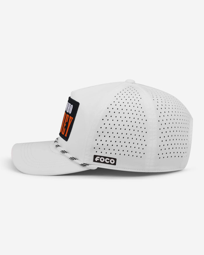 Cincinnati Bengals Slogan Patch Poly Pro Marquee RF Cap FOCO - FOCO.com