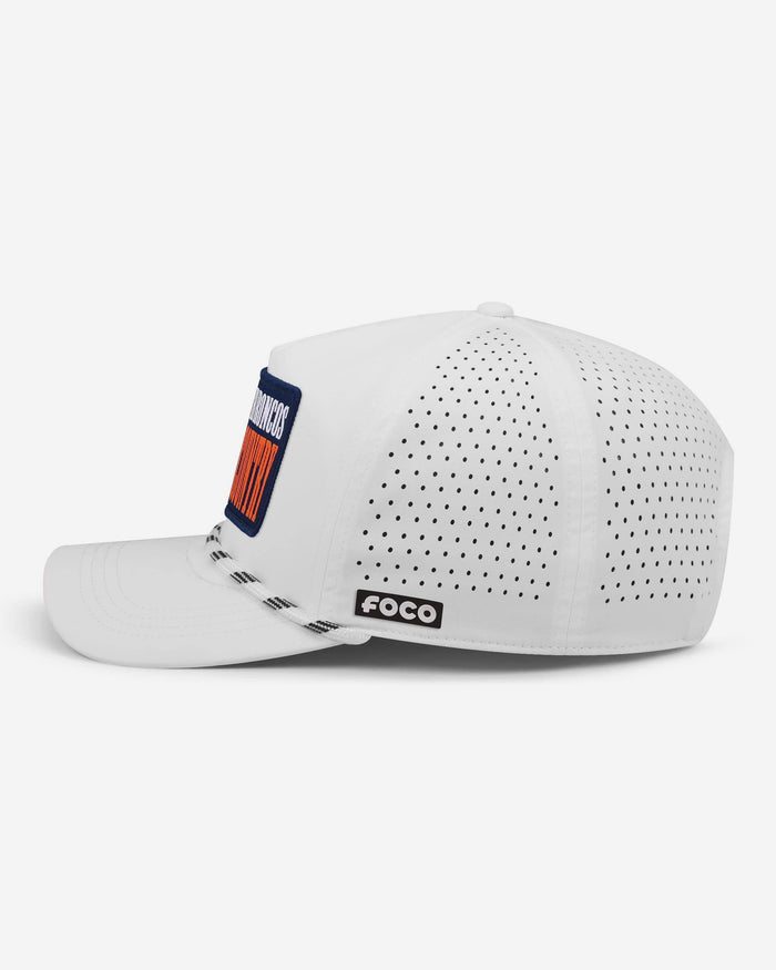 Denver Broncos Slogan Patch Poly Pro Marquee RF Cap FOCO - FOCO.com