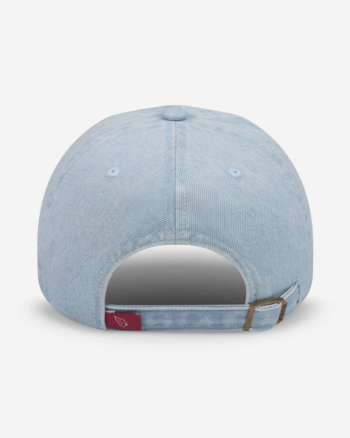 Arizona Cardinals Rhinestone Logo Denim Casual Cap FOCO - FOCO.com