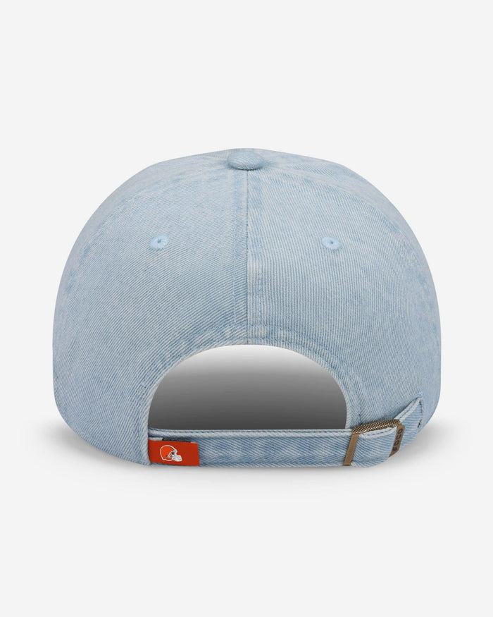 Cleveland Browns Rhinestone Logo Denim Casual Cap FOCO - FOCO.com