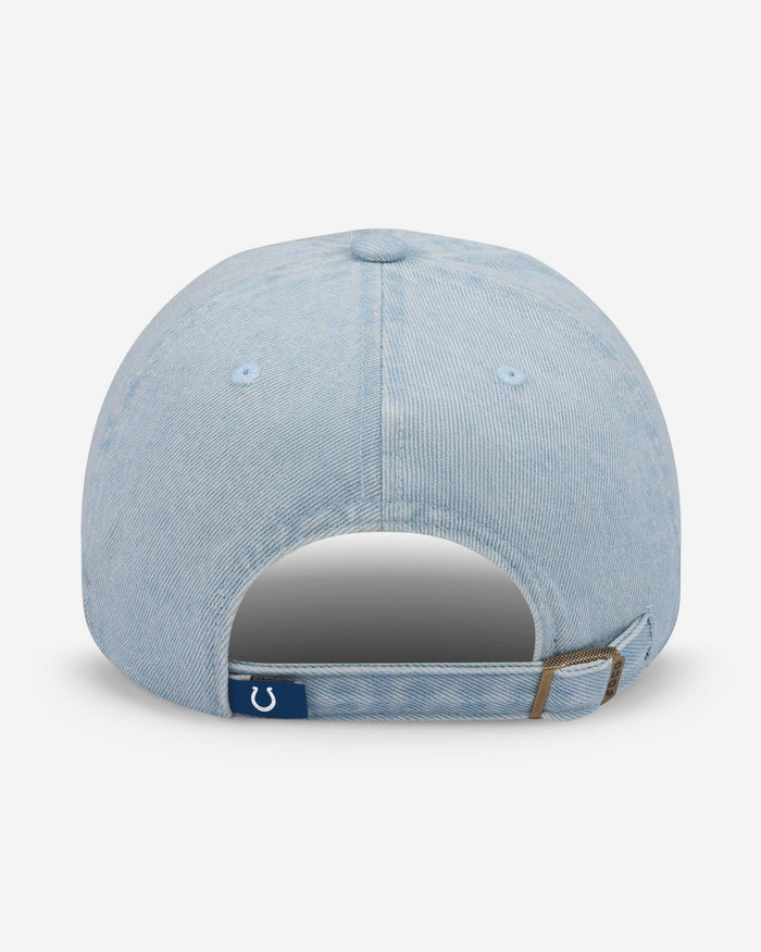 Indianapolis Colts Rhinestone Logo Denim Casual Cap FOCO - FOCO.com