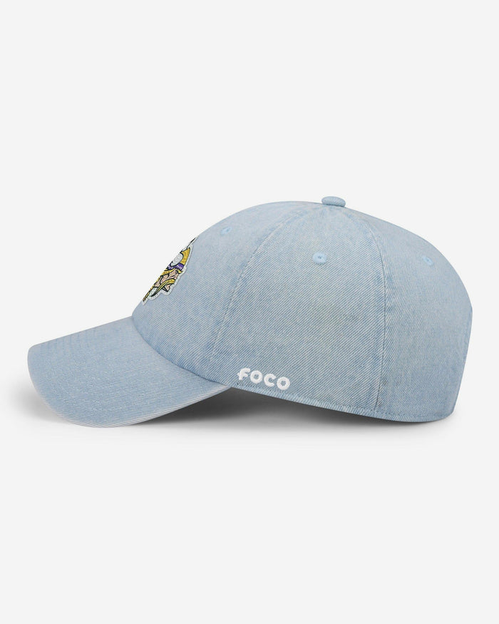 Minnesota Vikings Rhinestone Logo Denim Casual Cap FOCO - FOCO.com