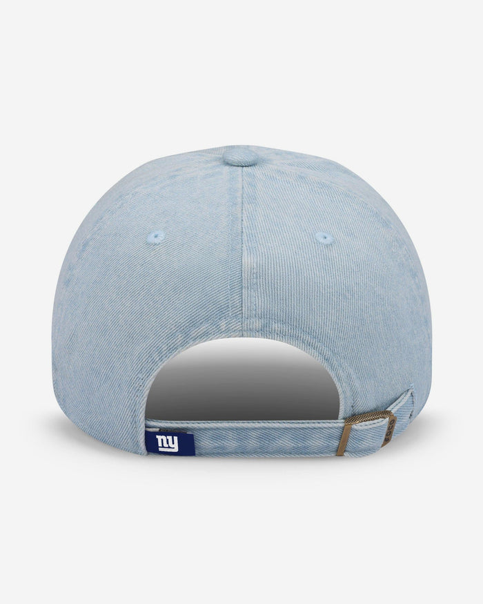 New York Giants Rhinestone Logo Denim Casual Cap FOCO - FOCO.com