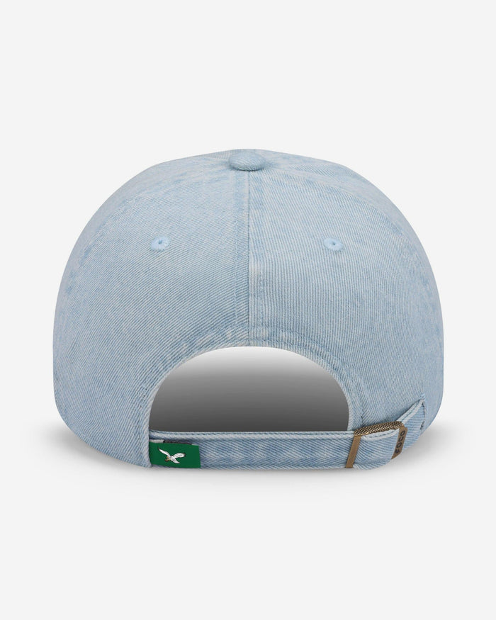 Philadelphia Eagles Kelly Green Rhinestone Logo Denim Casual Cap FOCO - FOCO.com