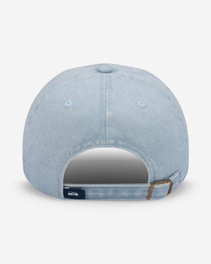 Seattle Seahawks Rhinestone Logo Denim Casual Cap FOCO - FOCO.com