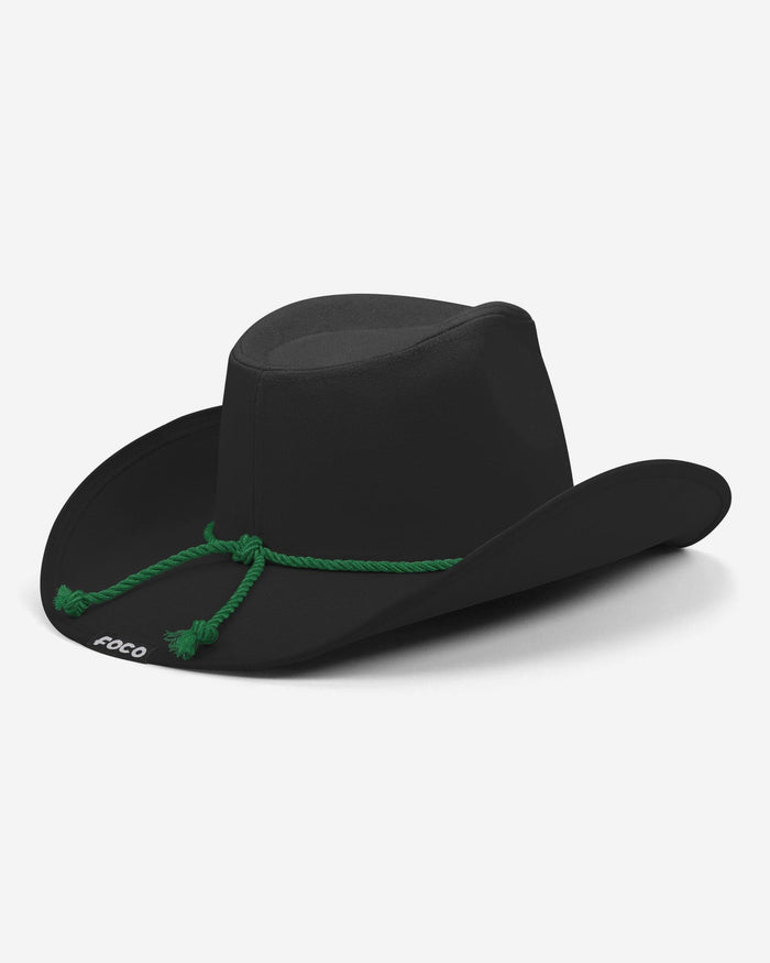 Philadelphia Eagles Retro Black Rhinestone Logo Cowboy Hat FOCO - FOCO.com