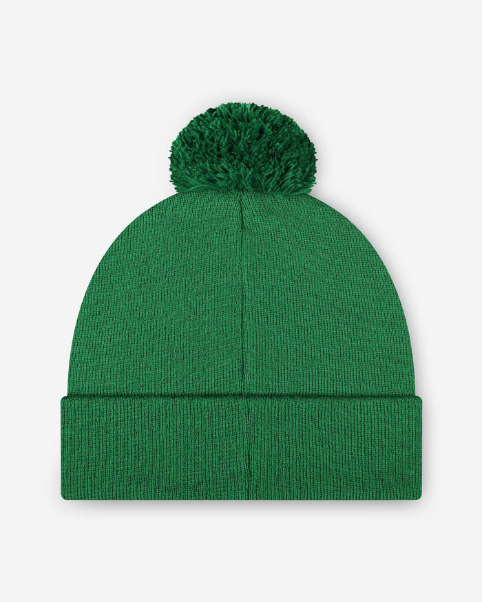 Philadelphia Eagles Basic Retro Logo Pom Beanie FOCO - FOCO.com