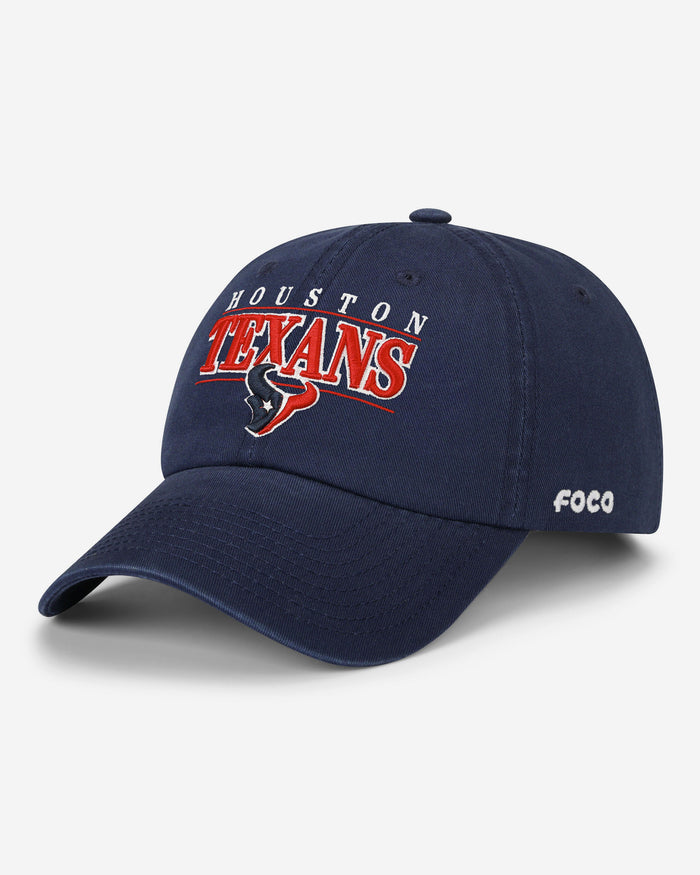 Houston Texans Signature Bars Casual Classic Cap FOCO - FOCO.com