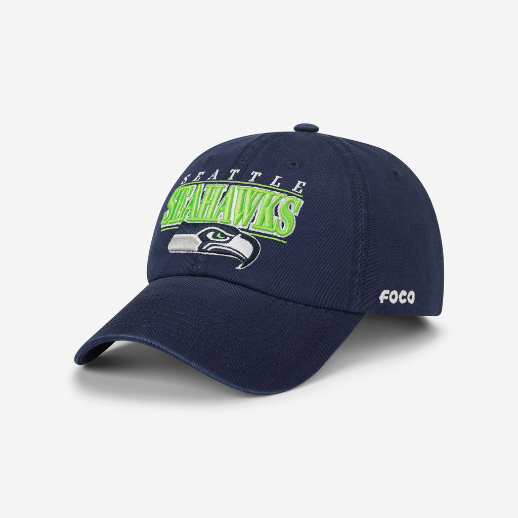 Seattle Seahawks Signature Bars Casual Classic Cap FOCO - FOCO.com