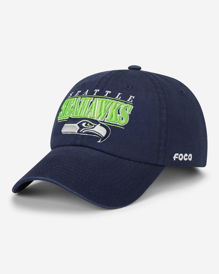 Seattle Seahawks Signature Bars Casual Classic Cap FOCO - FOCO.com