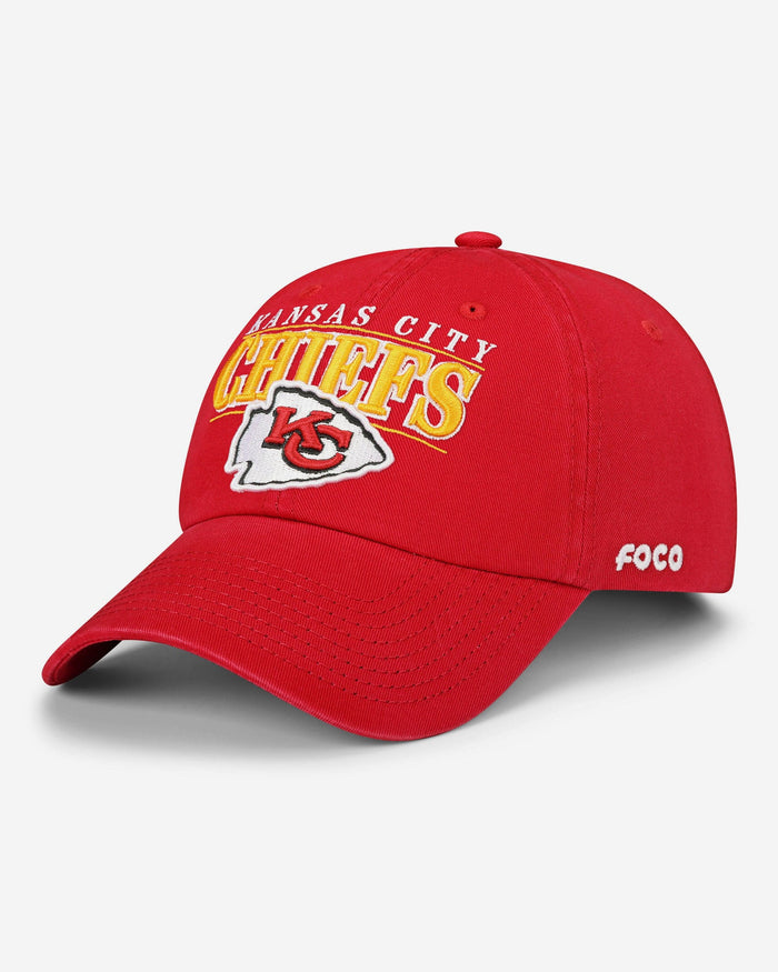 Kansas City Chiefs Signature Bars Casual Cap FOCO - FOCO.com