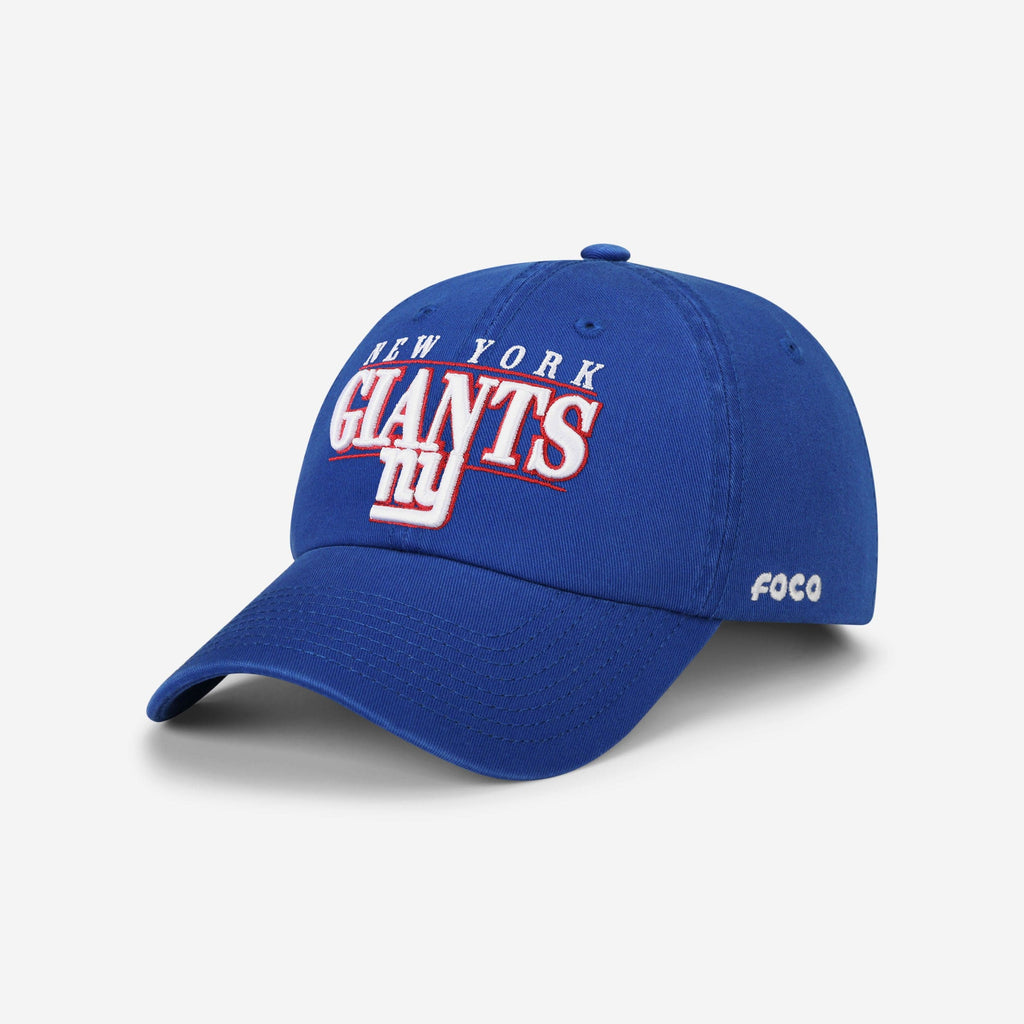 New York Giants Signature Bars Casual Cap FOCO - FOCO.com