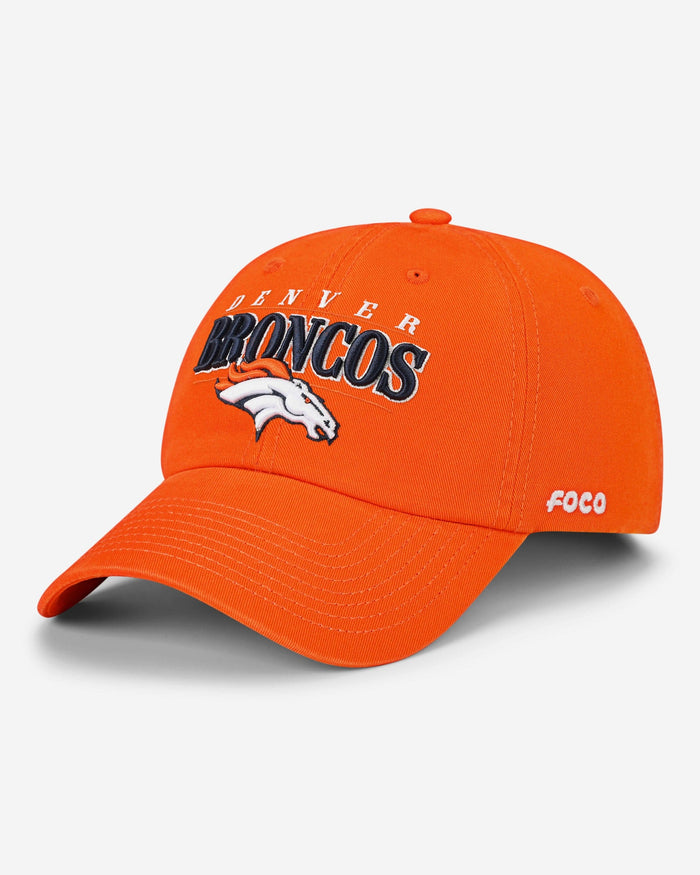 Denver Broncos Signature Bars Casual Cap FOCO - FOCO.com