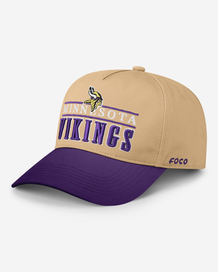 Minnesota Vikings Signature Bars Marquee RF Cap FOCO - FOCO.com