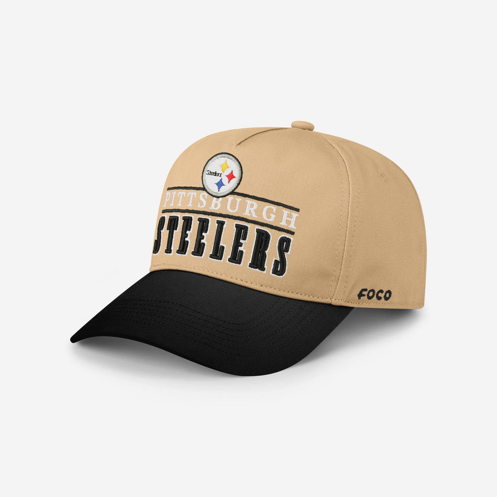 Pittsburgh Steelers Signature Bars Marquee RF Cap FOCO - FOCO.com