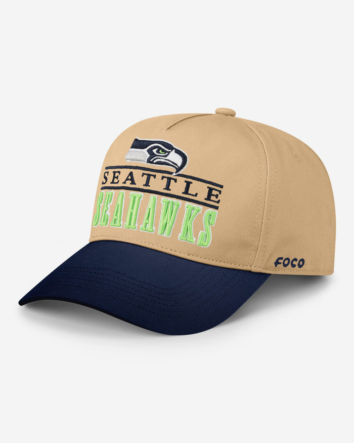 Seattle Seahawks Signature Bars Marquee RF Cap FOCO - FOCO.com