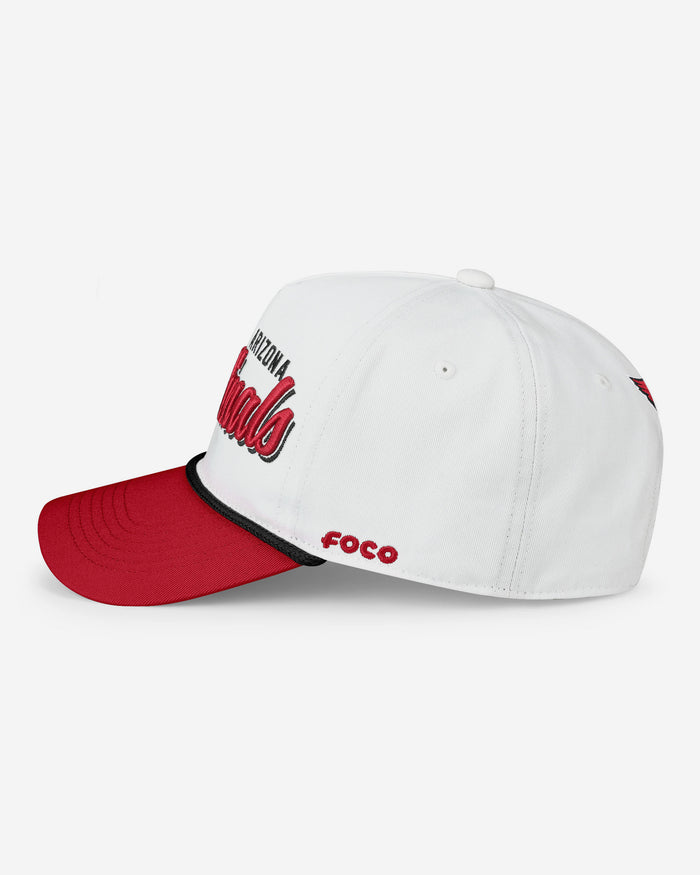 Arizona Cardinals Monty Script Marquee RF Cap FOCO - FOCO.com