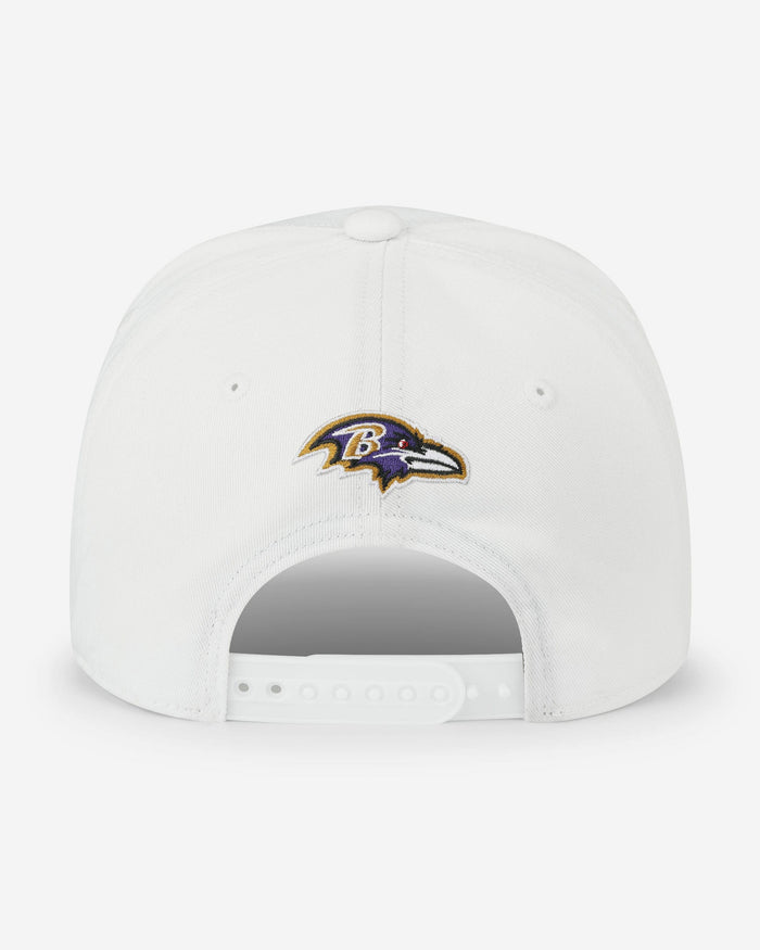 Baltimore Ravens Monty Script Marquee RF Cap FOCO - FOCO.com