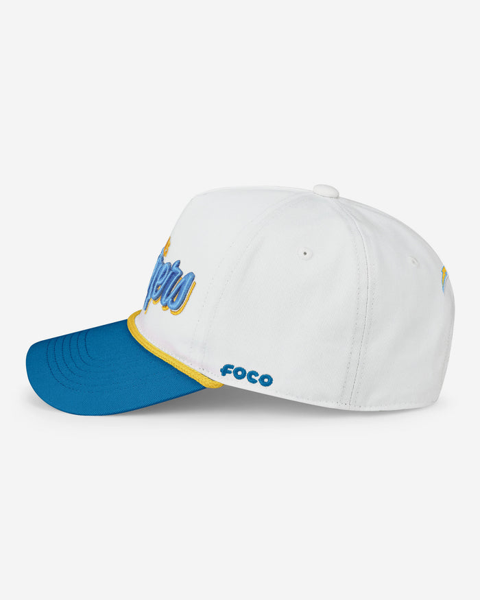 Los Angeles Chargers Monty Script Marquee RF Cap FOCO - FOCO.com