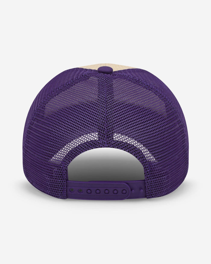 Minnesota Vikings Straw Trucker Cap FOCO - FOCO.com
