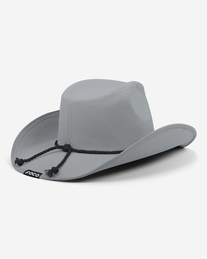 Las Vegas Raiders Team Color Rhinestone Logo Cowboy Hat FOCO - FOCO.com