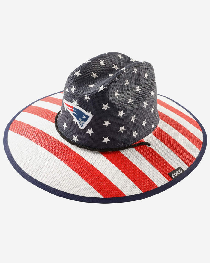 New England Patriots Thematic Straw Hat FOCO - FOCO.com