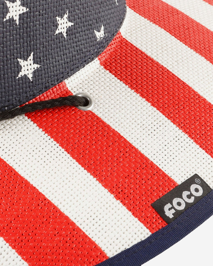New England Patriots Thematic Straw Hat FOCO - FOCO.com