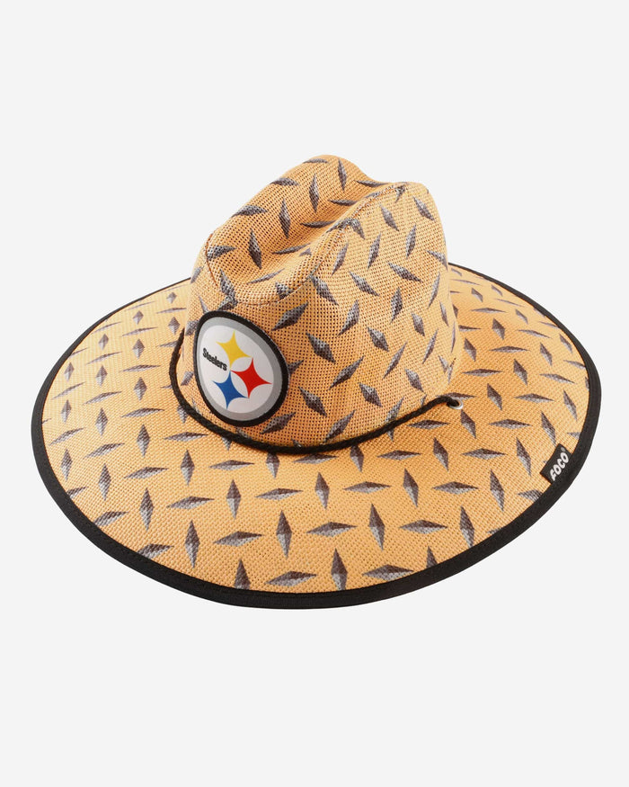 Pittsburgh Steelers Thematic Straw Hat FOCO - FOCO.com