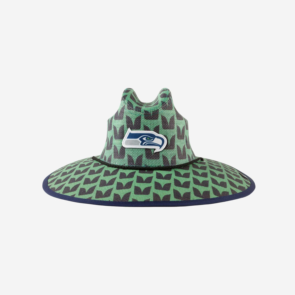 Seattle Seahawks Thematic Straw Hat FOCO - FOCO.com