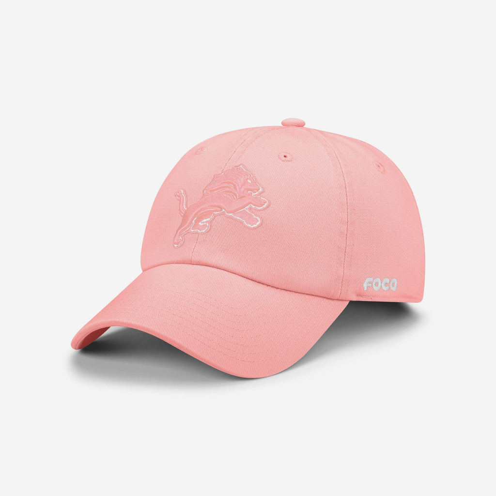 Detroit Lions Pink Casual Cap FOCO - FOCO.com
