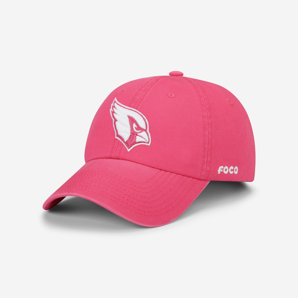 Arizona Cardinals Magenta & White Casual Cap FOCO - FOCO.com