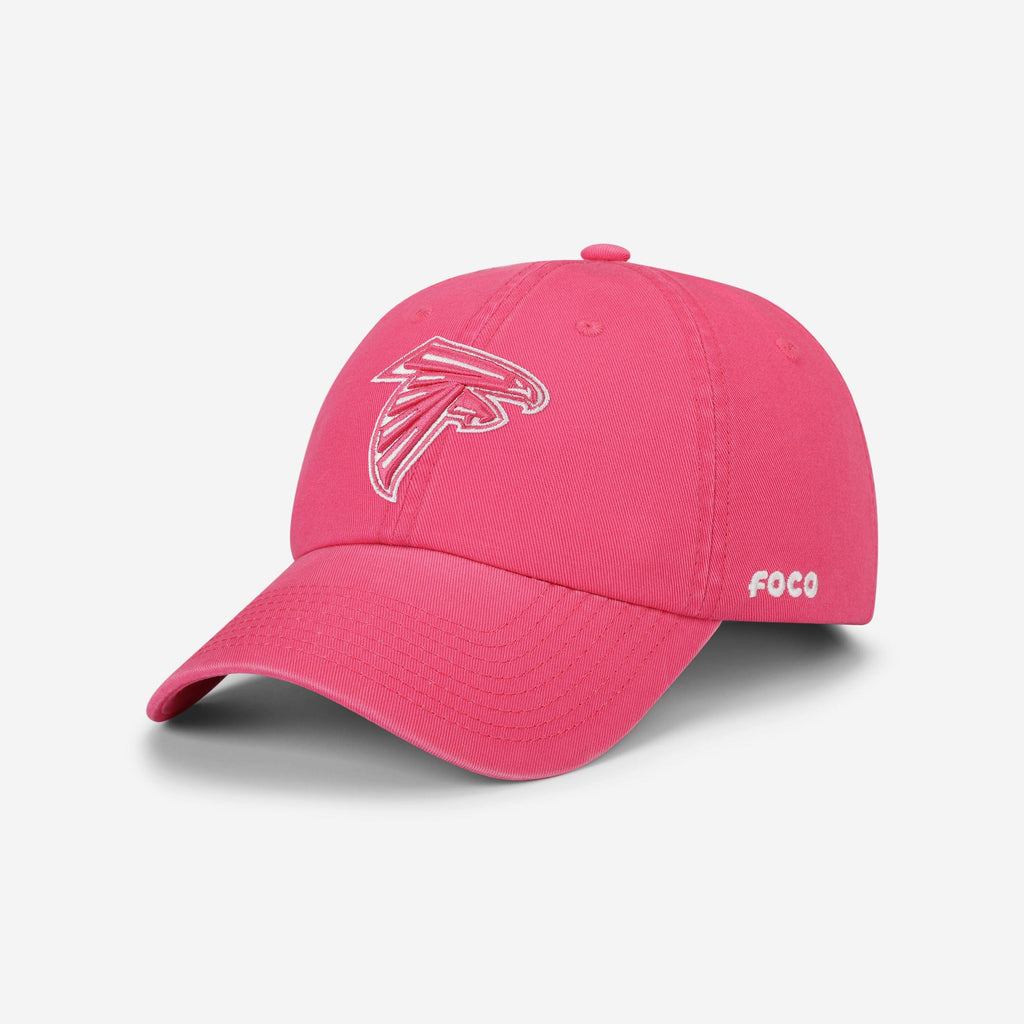 Atlanta Falcons Magenta & White Casual Cap FOCO - FOCO.com