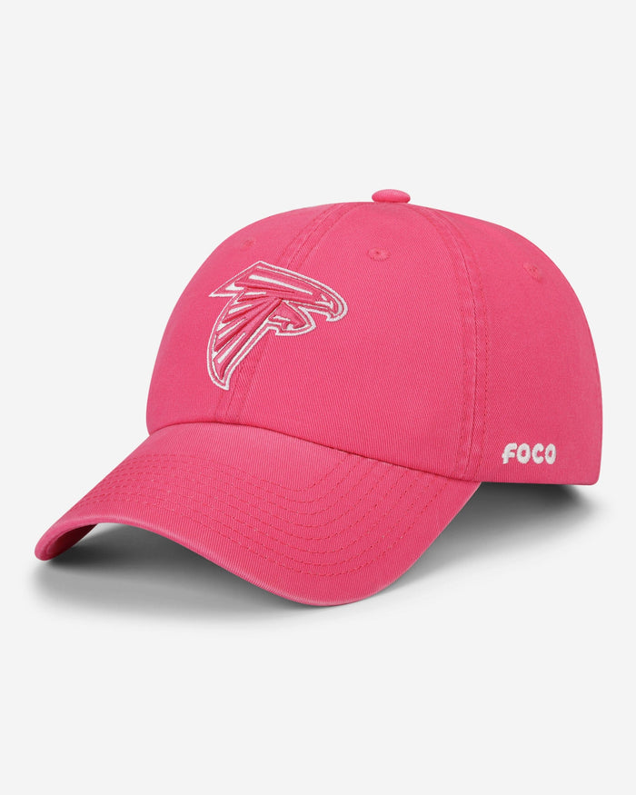 Atlanta Falcons Magenta & White Casual Cap FOCO - FOCO.com