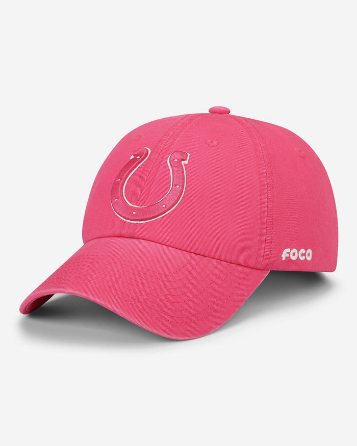 Indianapolis Colts Magenta & White Casual Cap FOCO - FOCO.com