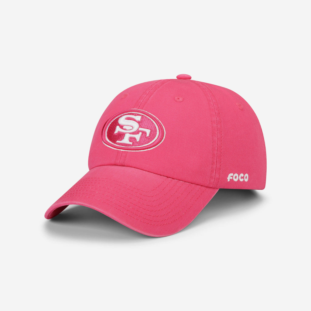 San Francisco 49ers Magenta & White Casual Classic Cap FOCO - FOCO.com