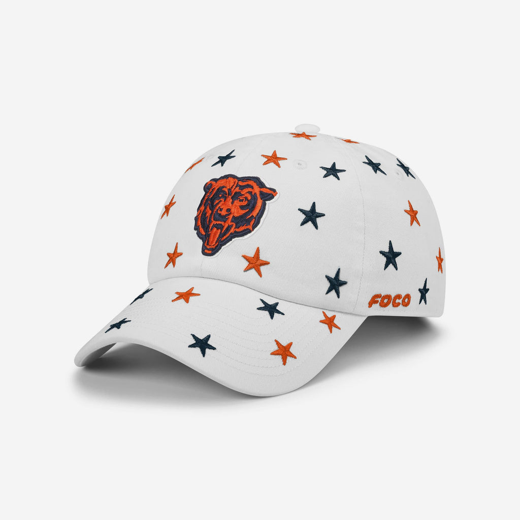 Chicago Bears Star Spangled Casual Cap FOCO - FOCO.com