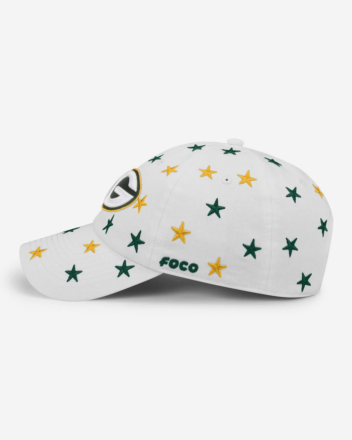 Green Bay Packers Star Spangled Casual Cap FOCO - FOCO.com