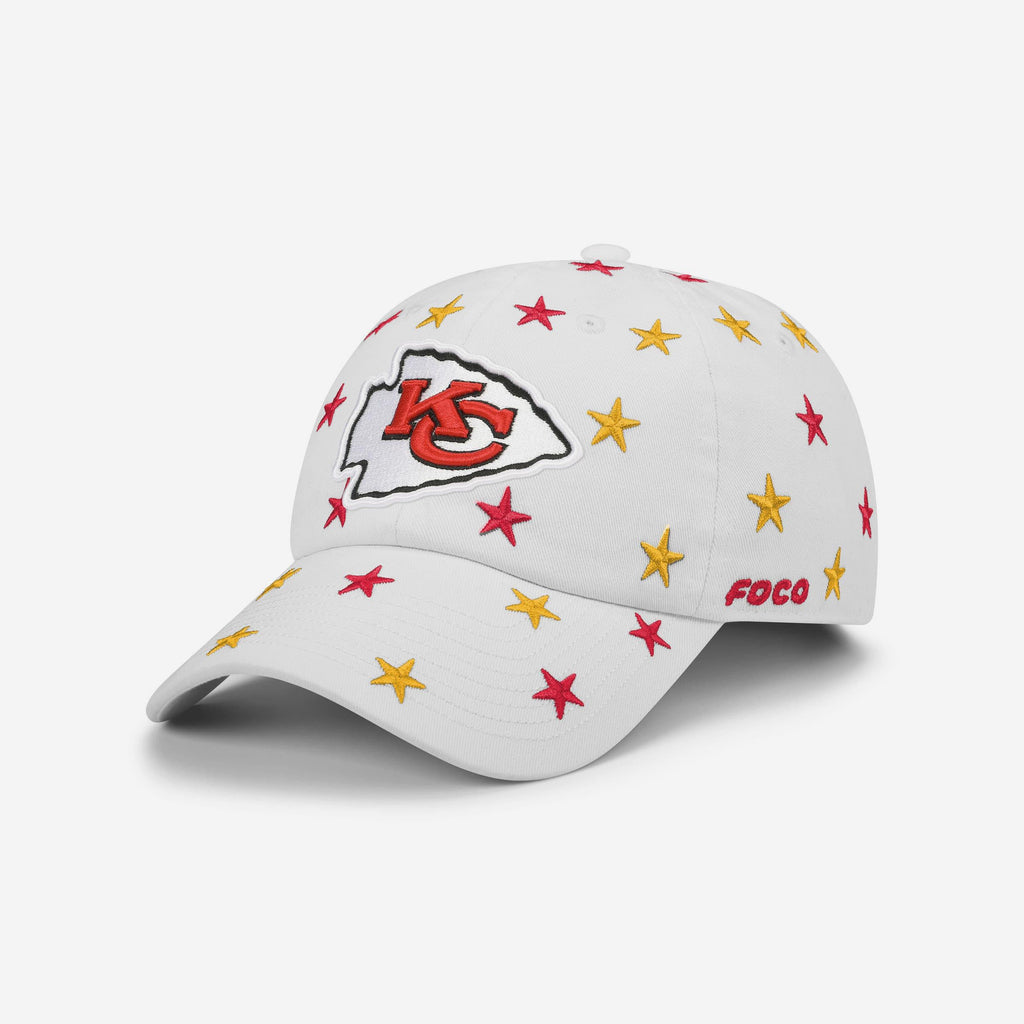 Kansas City Chiefs Star Spangled Casual Cap FOCO - FOCO.com